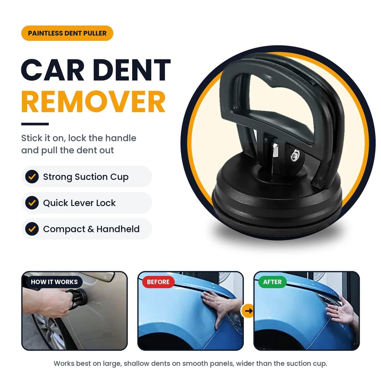 Suction Cup Car Dent Puller